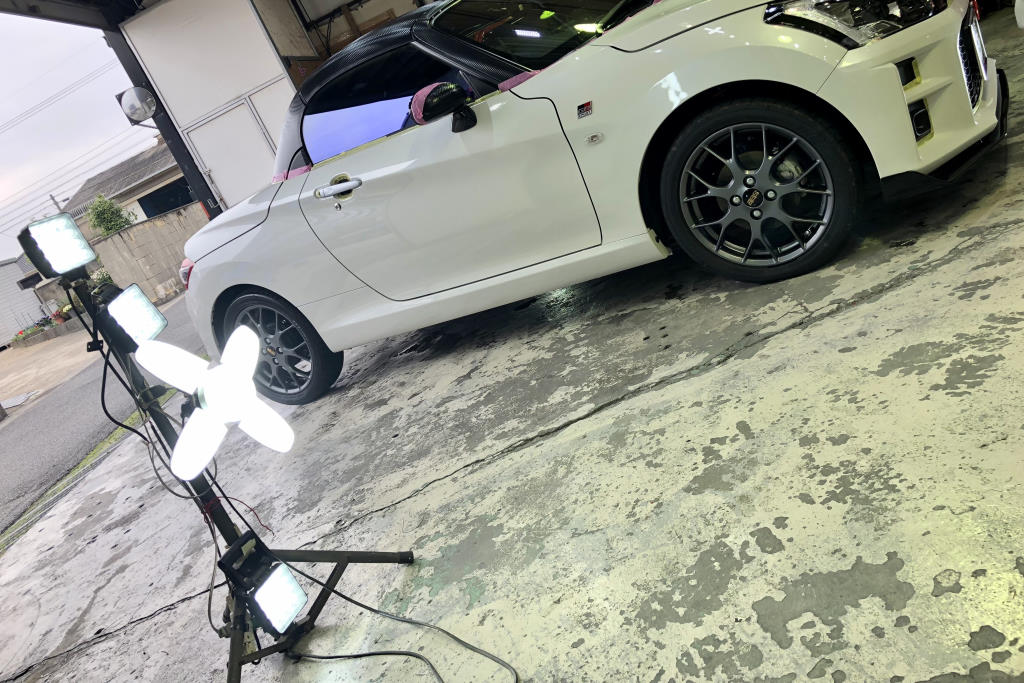 オーロラフィルム 透過率検査